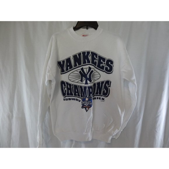 Vintage‎ 2000 New York Yankees World Series Champion Large 42-44 Subway Series